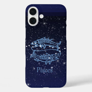 Coques iPhone 16 Plus Symbole Poissons Constellation et Zodiaque avec ét