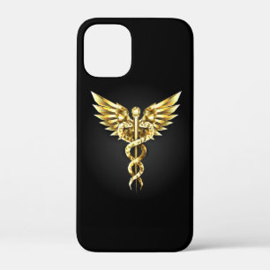 Case-Mate iPhone Case Symbole Polygonal Or Caduceus