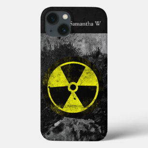Etui iPhone Case-Mate Symbole radioactif Grunge