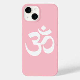 Coques Pour iPhone Symbole rose et blanc