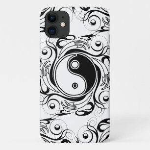 Case-Mate iPhone Case Symbole Yin & Yang Tatouage Noir et Blanc