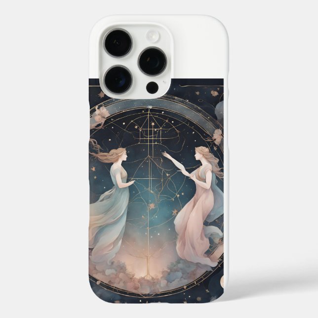 Coques Case-Mate iPhone SYMBOLE Zodiaque Céleste Gemini (Verso)
