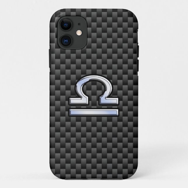 Coques Case-Mate iPhone Symbole zodiaque de la bibliothèque d'argent sur l (Dos)