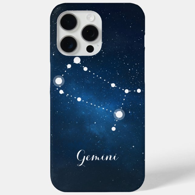 Coques Case-Mate iPhone SYMBOLE Zodiaque Gemini (Verso)
