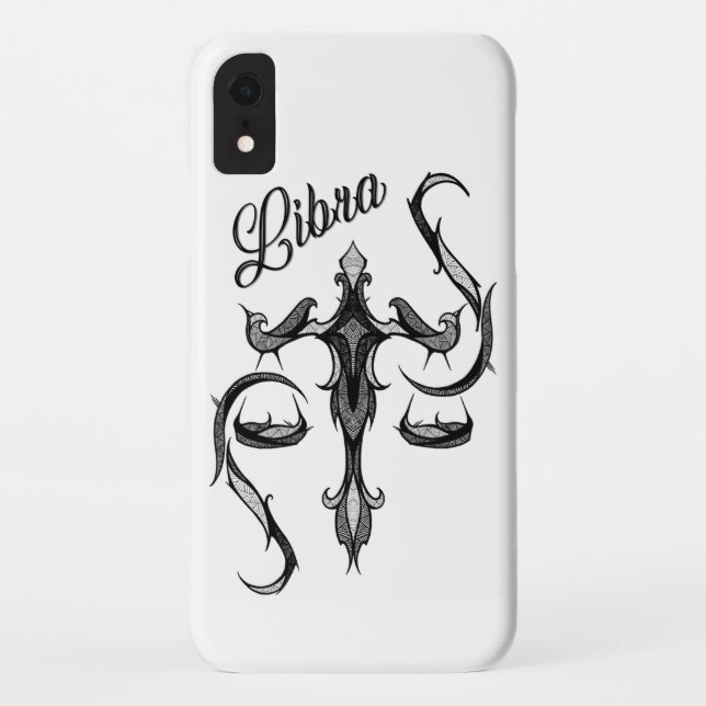 Coques Case-Mate iPhone SYMBOLE Zodiaque Libra (Dos)