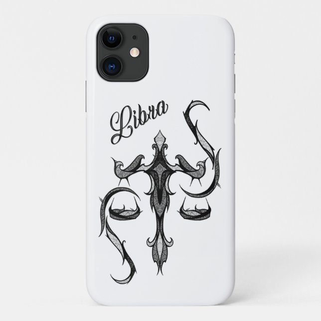Coques Case-Mate iPhone SYMBOLE Zodiaque Libra (Dos)