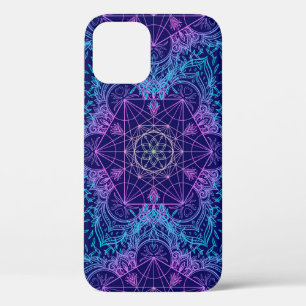 Case-Mate iPhone Case Symboles de géométrie sacrée en Mandala sans soudu