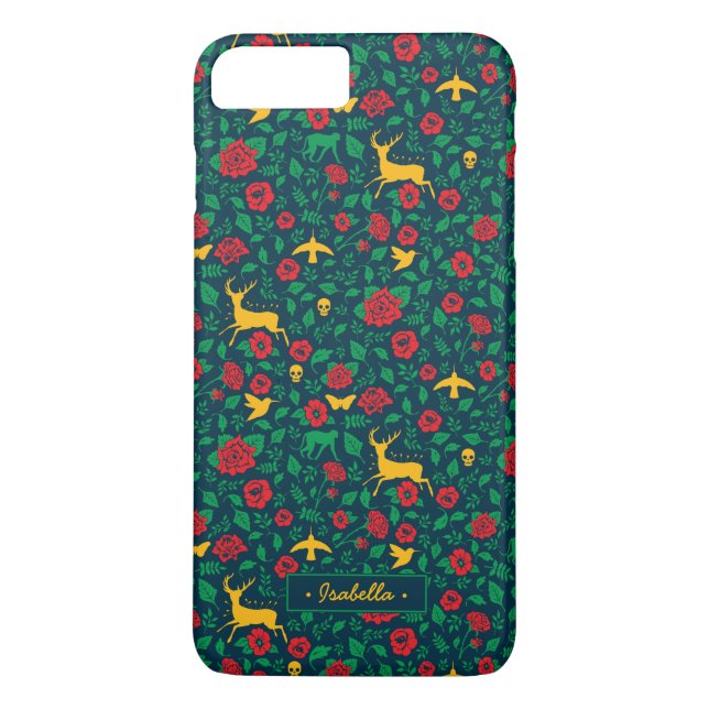 Coques Case-Mate iPhone Symboles de la vie de Frida Kahlo | (Dos)
