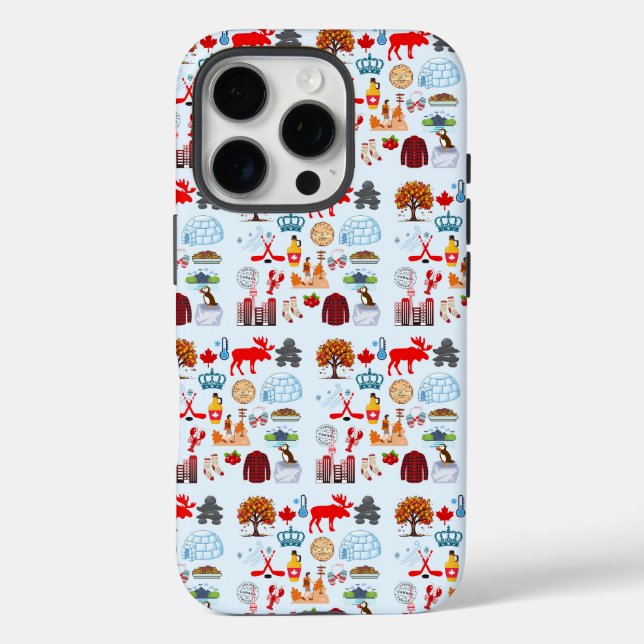 Coques Case-Mate iPhone Symboles du Canada (Verso)