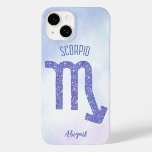 Coque Pour iPhone 14 Sympathique Scorpio Astrologie Signe Personnalisé