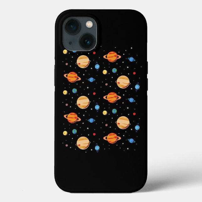 Coques Case-Mate iPhone Systèmes solaires Planètes Astronomie Spatiale (Verso)