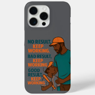 Coque iPhone 15 Pro Max : T-shirt de motivation de baseball d'été
