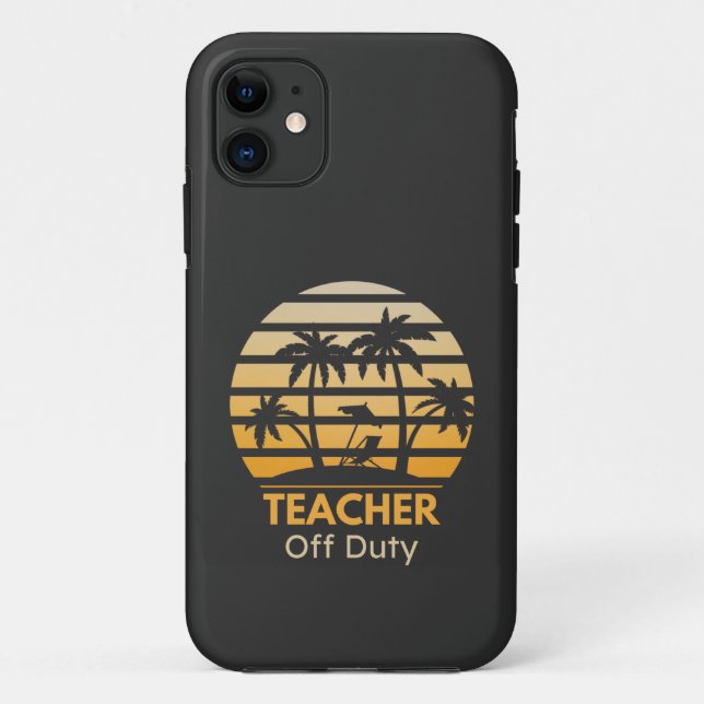 Coques Case-Mate iPhone T-shirt enseignant hors service (Dos)