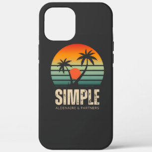 Case-Mate iPhone Case T-shirt Simple Coucher de soleil - Conception de v