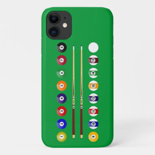Case-Mate iPhone Case Table de billard et balles
