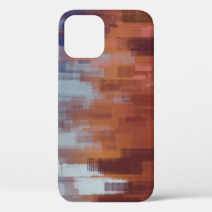 Case-Mate iPhone Case Tableau Abstrait, mur en béton coloré.