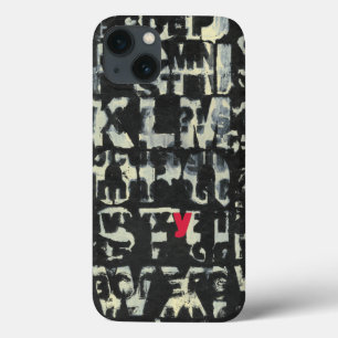 iPhone 13 Coque Tableau alphabétique de Norman Wyatt