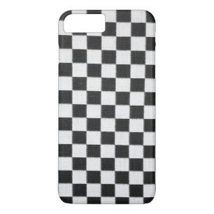 Coque iPhone 8 Plus/7 Plus Tableau de contrôle noir et blanc
