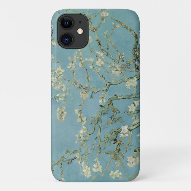 Coques Case-Mate iPhone Tableau des fleurs d'amandes de Van Gogh (Dos)