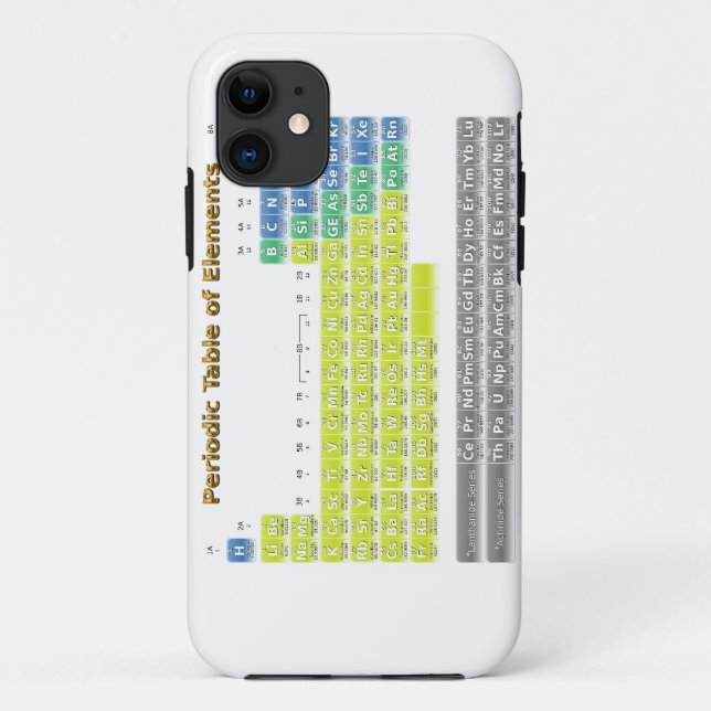 Coques Case-Mate iPhone Tableau périodique (Dos)