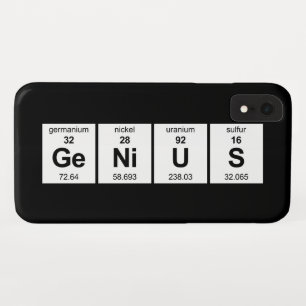 Etui iPhone Case-Mate Tableau périodique de génie