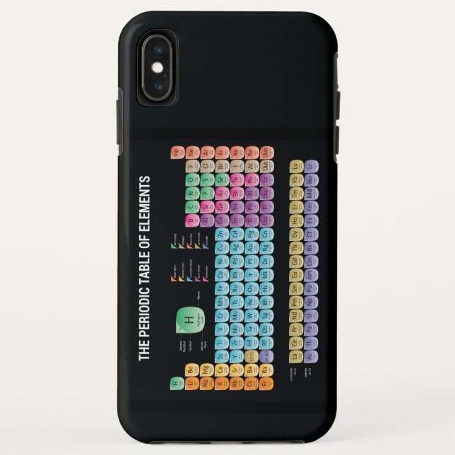 Coques Case-Mate iPhone Tableau périodique des éléments (Dos)