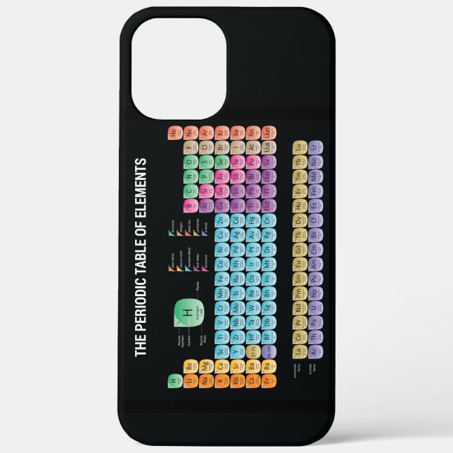 Coques Case-Mate iPhone Tableau périodique des éléments (Verso)