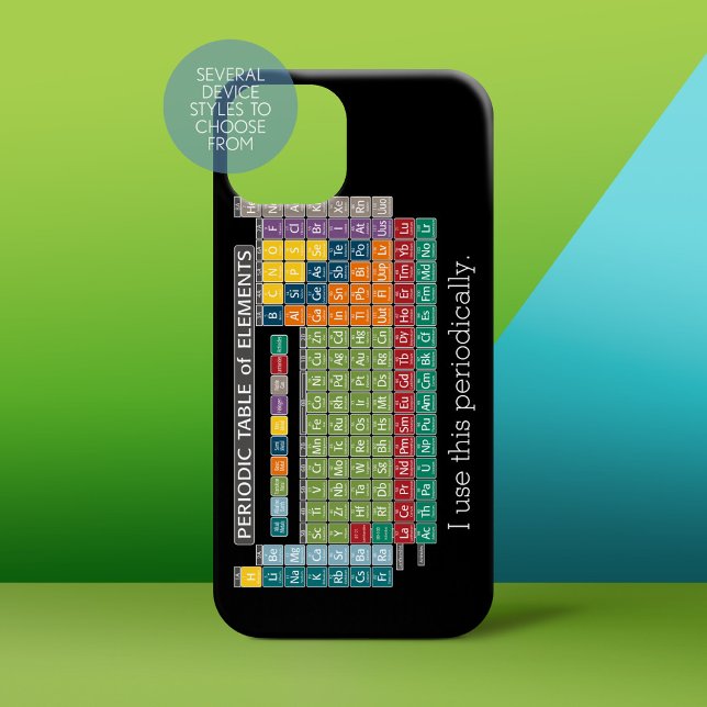 Coques Case-Mate iPhone Tableau périodique des éléments - Étudiants (Personalized Phone Case)