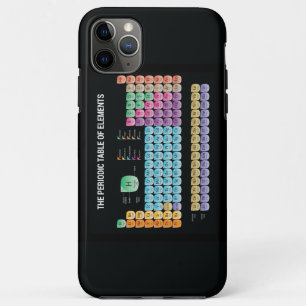 Case-Mate iPhone Case Tableau périodique des éléments lancer l'oreiller
