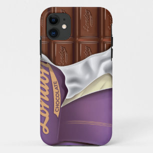 Coque iPhone 11 Tablette de chocolat vintage déballée