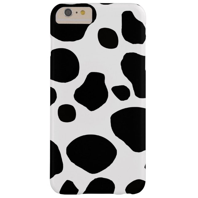 Coques Case-Mate iPhone Taches blanches noires de vache (Dos)