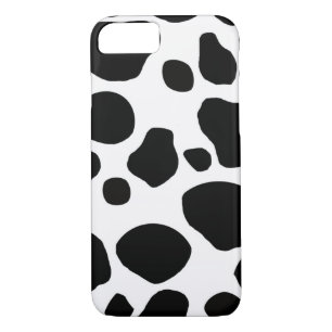 Coque iPhone 8/7 Taches blanches noires de vache