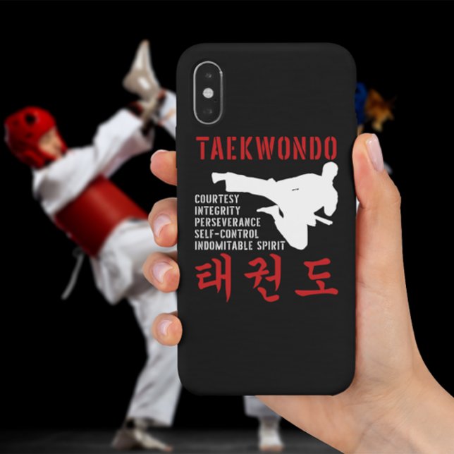 Coques Case-Mate iPhone Taekwondo Tenets Martial Arts (Créateur téléchargé)