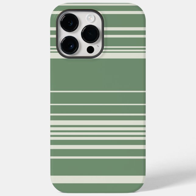 Coques Case-Mate iPhone Tailles complexes en vert (Verso)