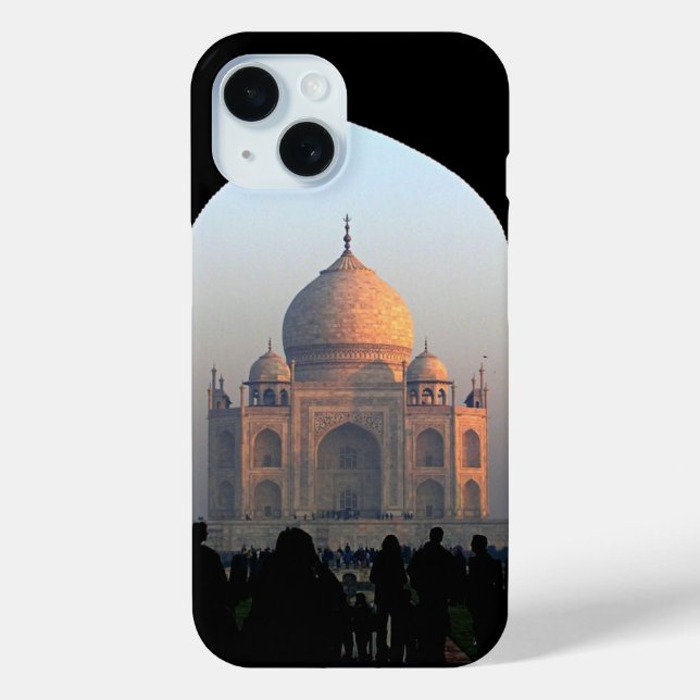 Coques Case-Mate iPhone Taj Mahal Lumière de Dawn Inde Architecture Photo (Verso)