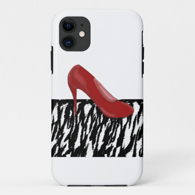 Coques Case-Mate iPhone Talons Hauts Rouges (Dos)