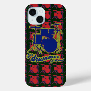 Coque Pour iPhone 15 tambours à percussion ~ tambours