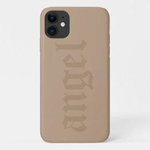 Case-Mate iPhone Case tan big angel, boîte téléphonique