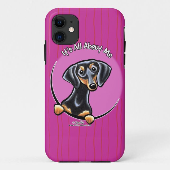 Coques Case-Mate iPhone Tan noir Dachshund IAAM (Dos)