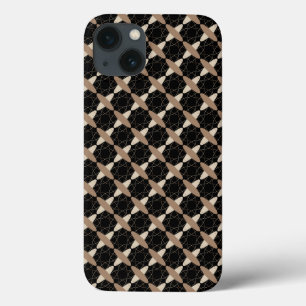 Case-Mate iPhone Case Tan sur noir