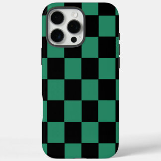 Coques iPhone 16 Pro Max Tanjiro kimono motif, assassin démon