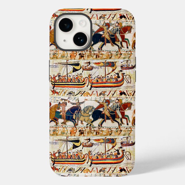 COQUES Case-Mate iPhone TAPISSERIE DE BAYEUX, CHEVALIERS NORMAUX, ARCHEURS (Verso)