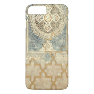 Coque iPhone 7 Plus Tapisserie ornementale avec design géométrique orn