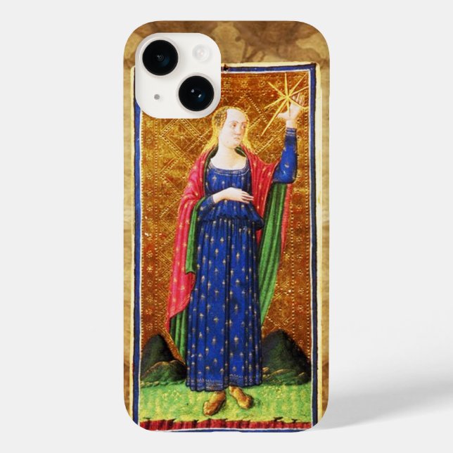 COQUES Case-Mate iPhone TAROTS ANCIENS RENAISSANCE 17 / L'ÉTOILE (Verso)