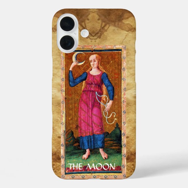COQUES Case-Mate iPhone TAROTS ANCIENS RENAISSANCE 18 / LA LUNE (Verso)