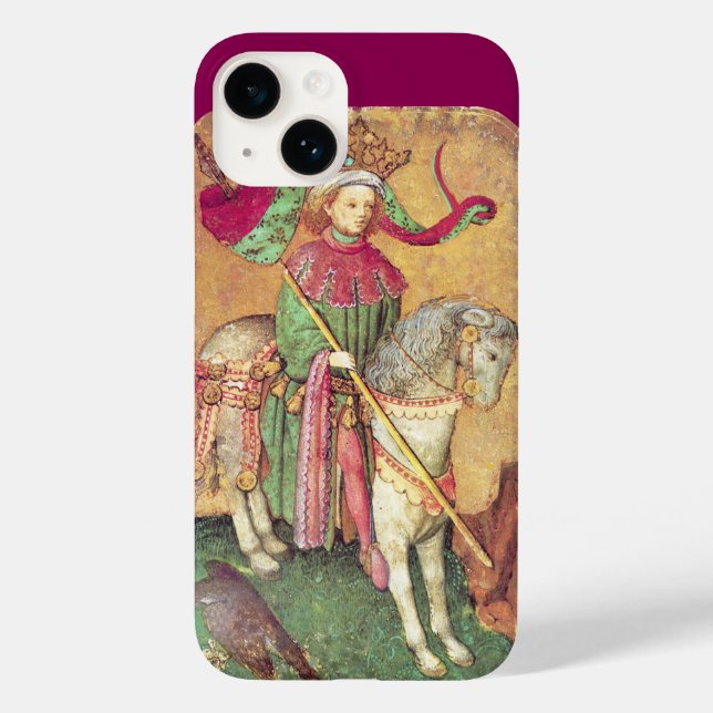 Coques Case-Mate iPhone Tarots antiquités /Cartes de cour allemandes/Roi d (Verso)