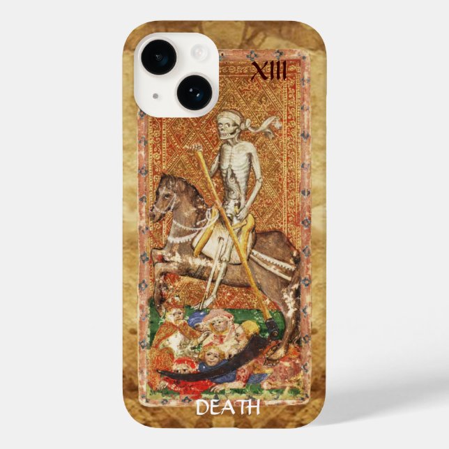 COQUES Case-Mate iPhone TAROTS DE RENAISSANCE ANTIQUE 13 / MORT (Verso)
