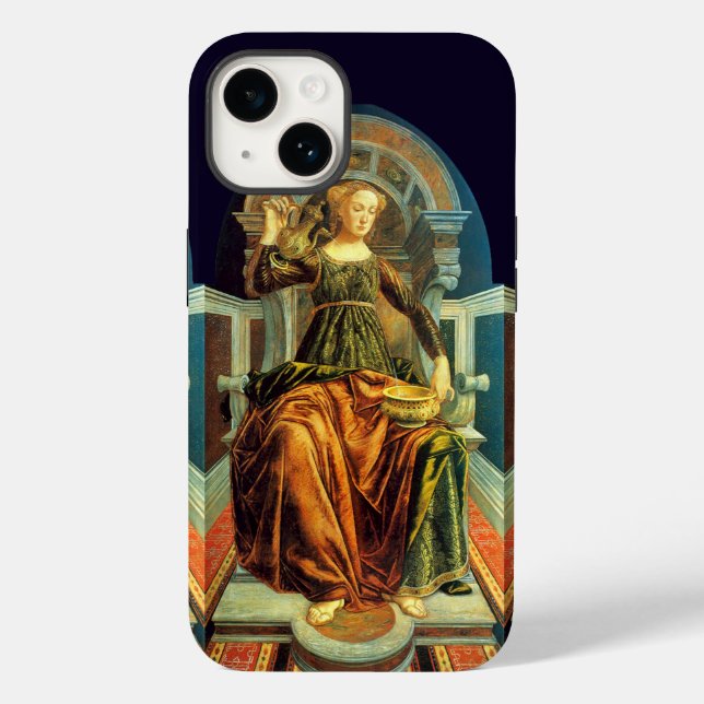 COQUES Case-Mate iPhone TAROTS DE RENAISSANCE ANTIQUE 14 / TEMPÉRANCE (Verso)