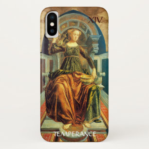 COQUE Case-Mate POUR iPhone TAROTS DE RENAISSANCE ANTIQUE 14 / TEMPÉRANCE