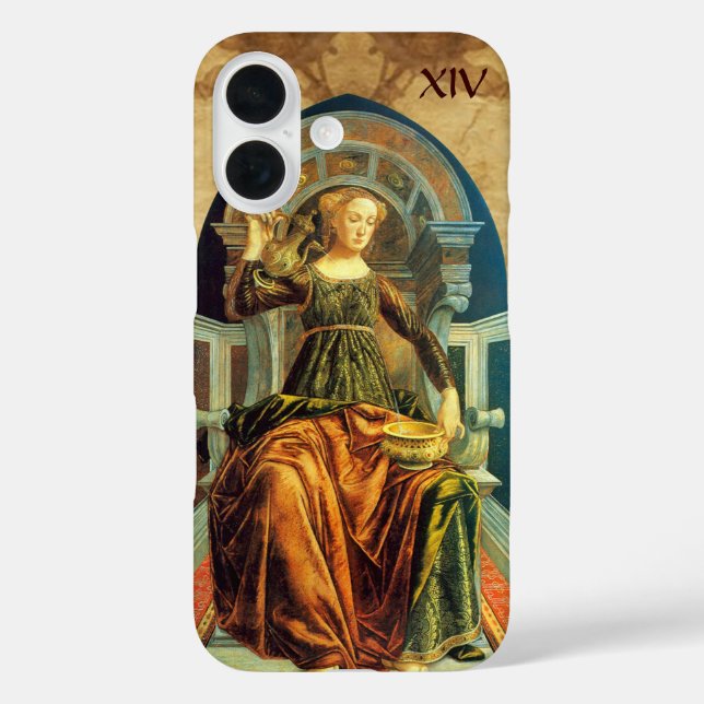 COQUES Case-Mate iPhone TAROTS DE RENAISSANCE ANTIQUE 14 / TEMPÉRANCE (Verso)
